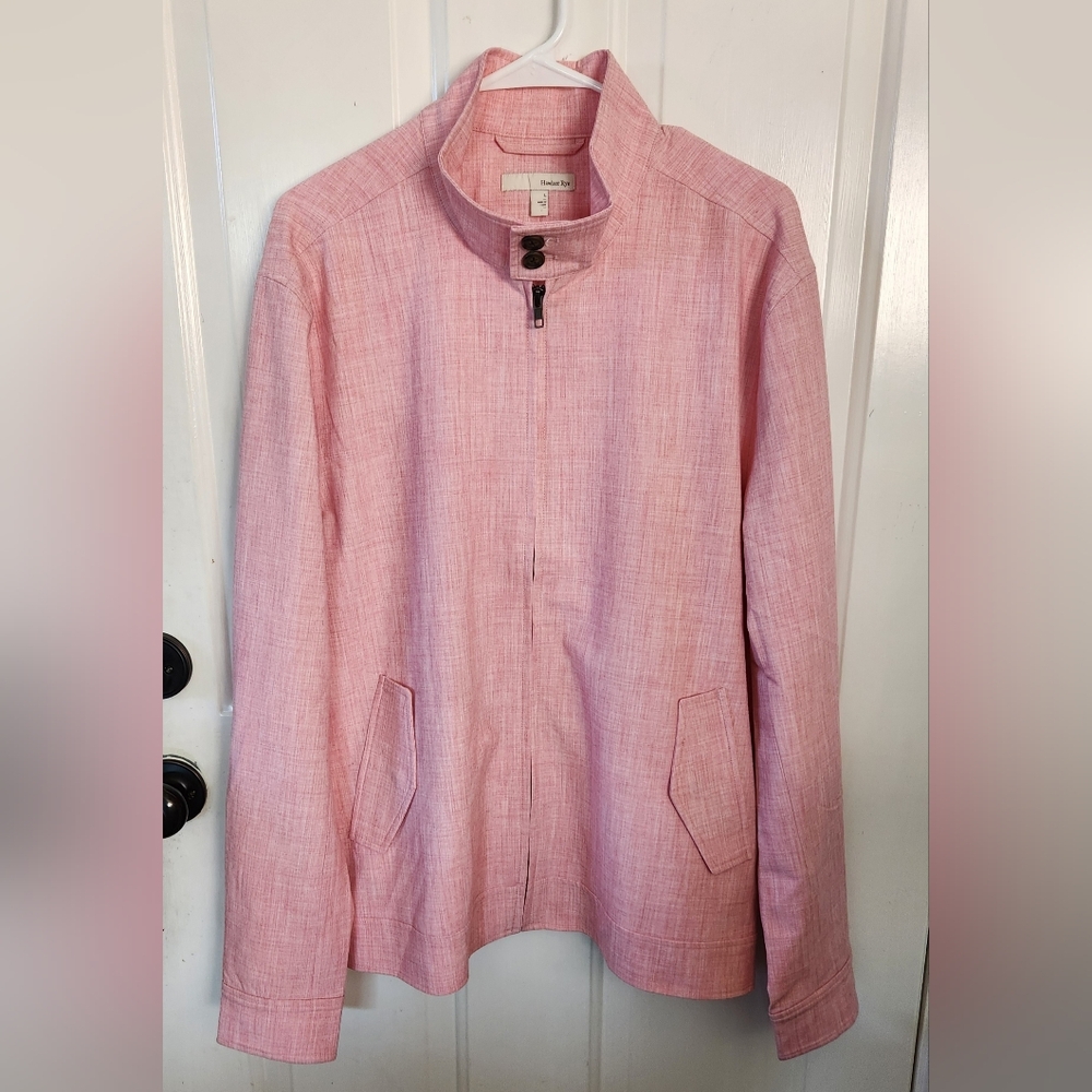 Hawker Rye Men's Pink Jacket Size Large - NWOT